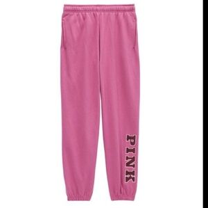 Victoria's Secret PINK Fleece Sweatpant size Medium NWT